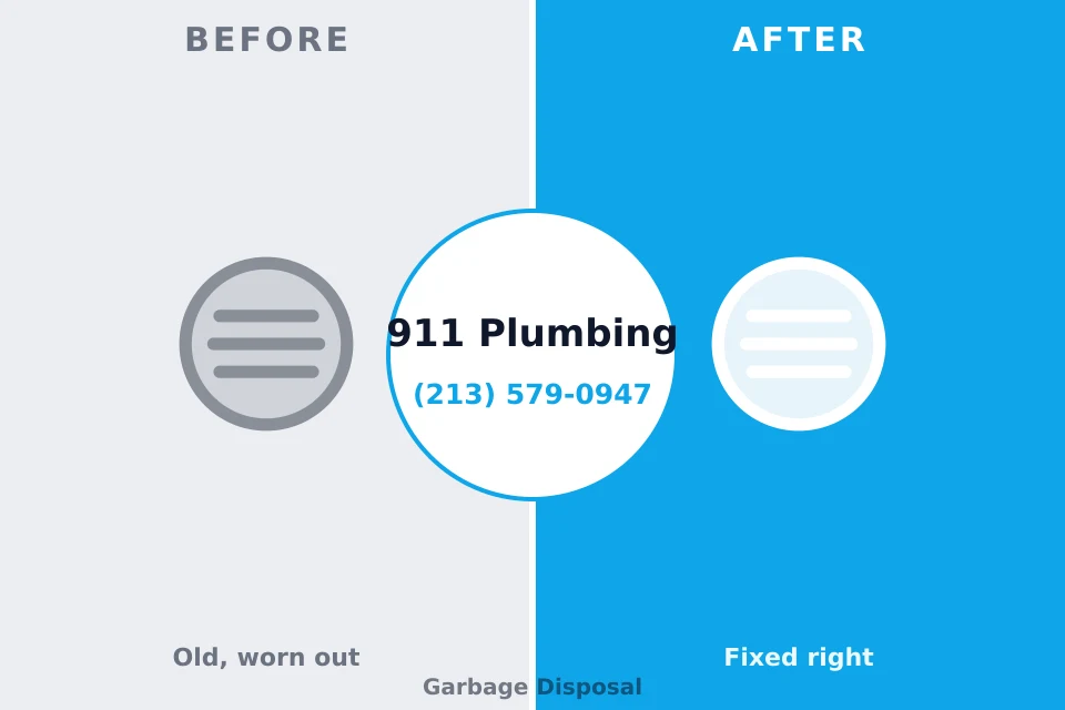 Before and after: plumbing repair Liberty Triangle, FL